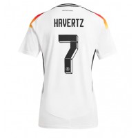 Nemecko Kai Havertz #7 Domáci Ženy futbalový dres ME 2024 Krátky Rukáv